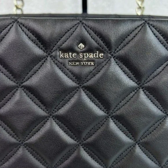 Kate Spade Natalia Quilted Smooth Leather Tote Shoulder Bag - Picture 3 of 12